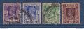 Myanmar - Birmanie -  Burma - YT n° 19 à 22 - oblitéré - 1938 1940