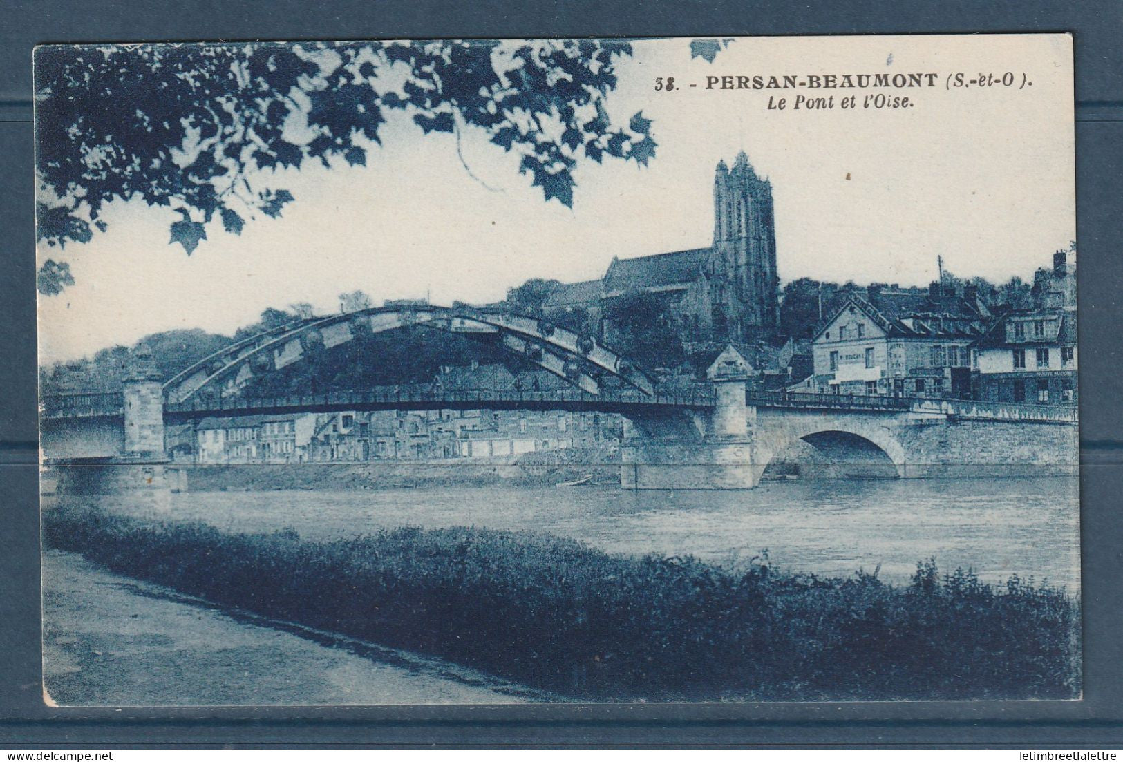 France - Carte postale - Persan Beaumont - le pont de l'Oise