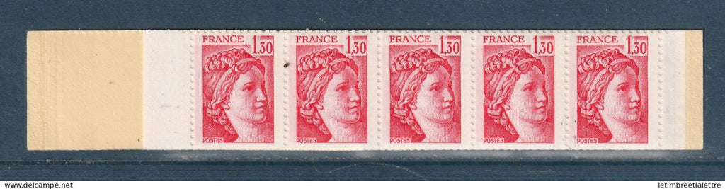 France - Carnet Sabine de Gandon - YT n° 2059 C 2 a ** - gomme mate