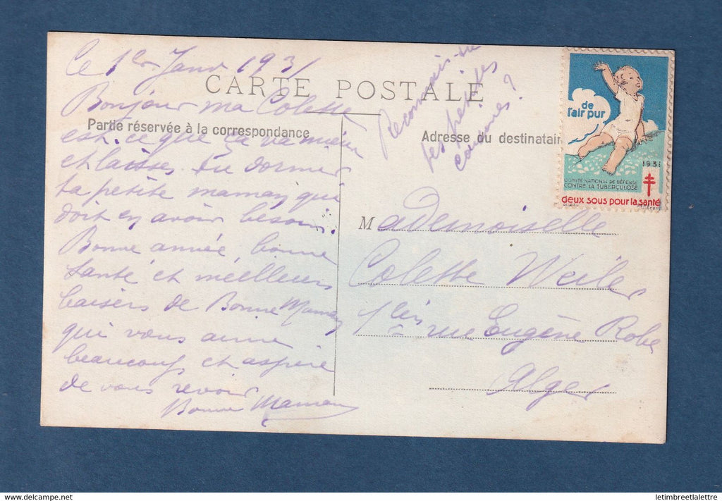 ⭐ France - Carte photo - Moret sur loing - les colombettes - 1931 ⭐
