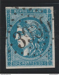 France - YT n° 46 - GC Gros chiffre 3930 - Thenon