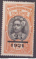 ⭐ Océanie - YT n° 46 ** - Neuf sans charnière - 1916 ⭐