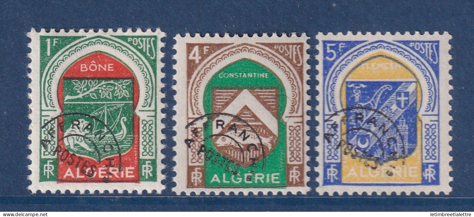 Algérie - préoblitérés - YT n° 17 à 19 ** - neuf sans charnière - 1947 1958