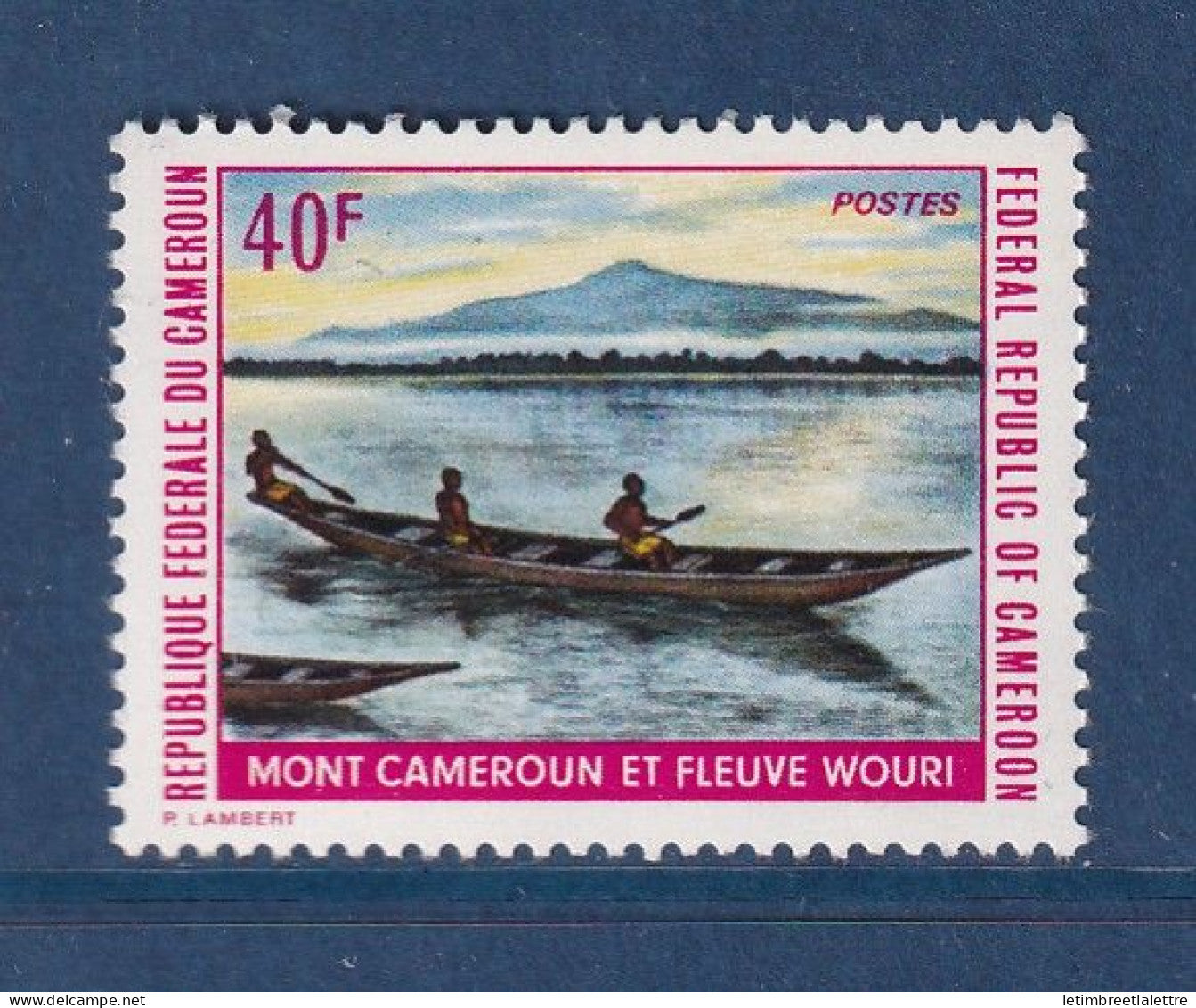Cameroun - YT n° 523 ** - Neuf sans charnière - Fleurs - 1972