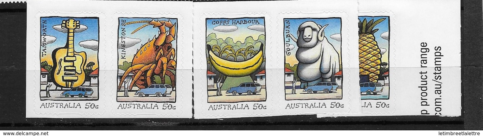 Australie n°228 à 2732** autoadhésifs
