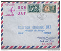 Premiere liaison par jetliner, Dakar Paris, 10 septembre 1960