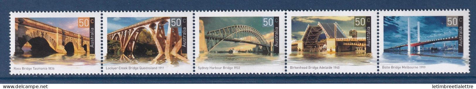 Australie - YT n° 2177 à 2181 ** - Neuf sans charnière - 2004