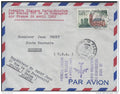 Premiere liaison Paris Houston par Boeing 707 de la compagnie Air France, 24 Avril 1962