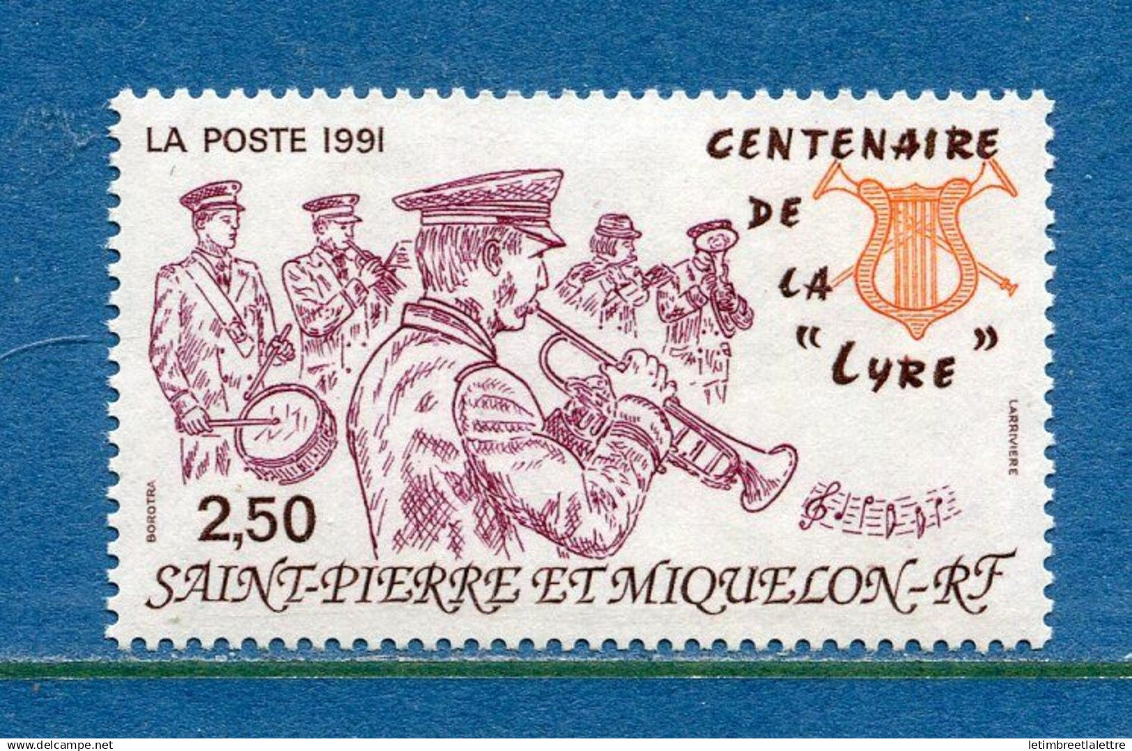 Saint Pierre et Miquelon - YT n° 545 ** - Neuf sans charnière - 1991