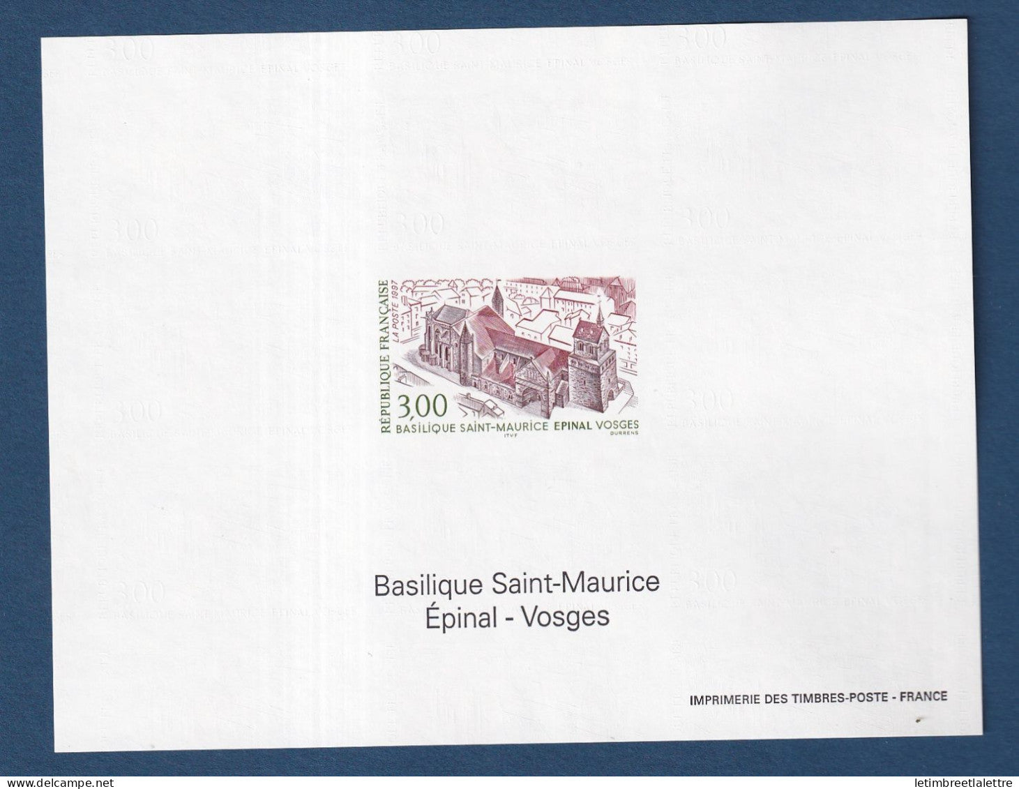 France - Bloc Feuillet non dentelé avec gomme - YT n° 3103 ** - Neuf sans charnière - ND - 1997