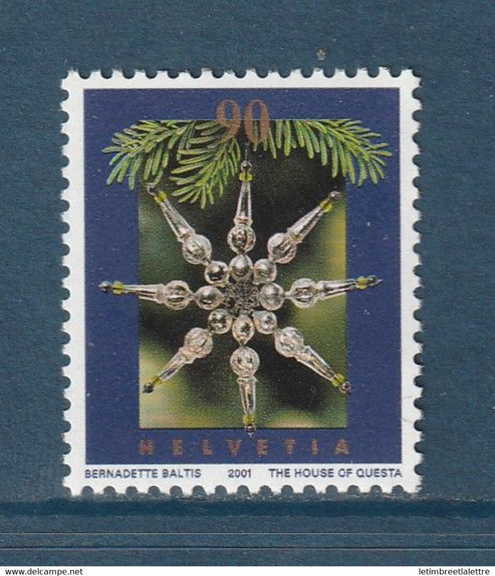 Suisse - YT n° 1701 ** - Neuf sans charnière - 2001