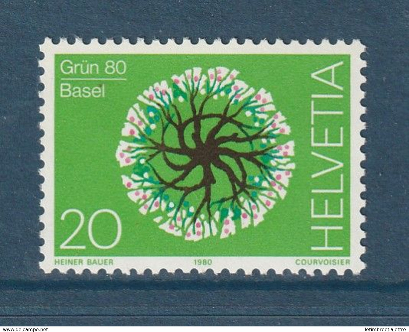 ⭐ Suisse - YT n° 1100 ** - Neuf sans charnière - 1980 ⭐
