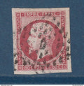 France - YT n° 17 B d Groseille - oblitéré - 1853