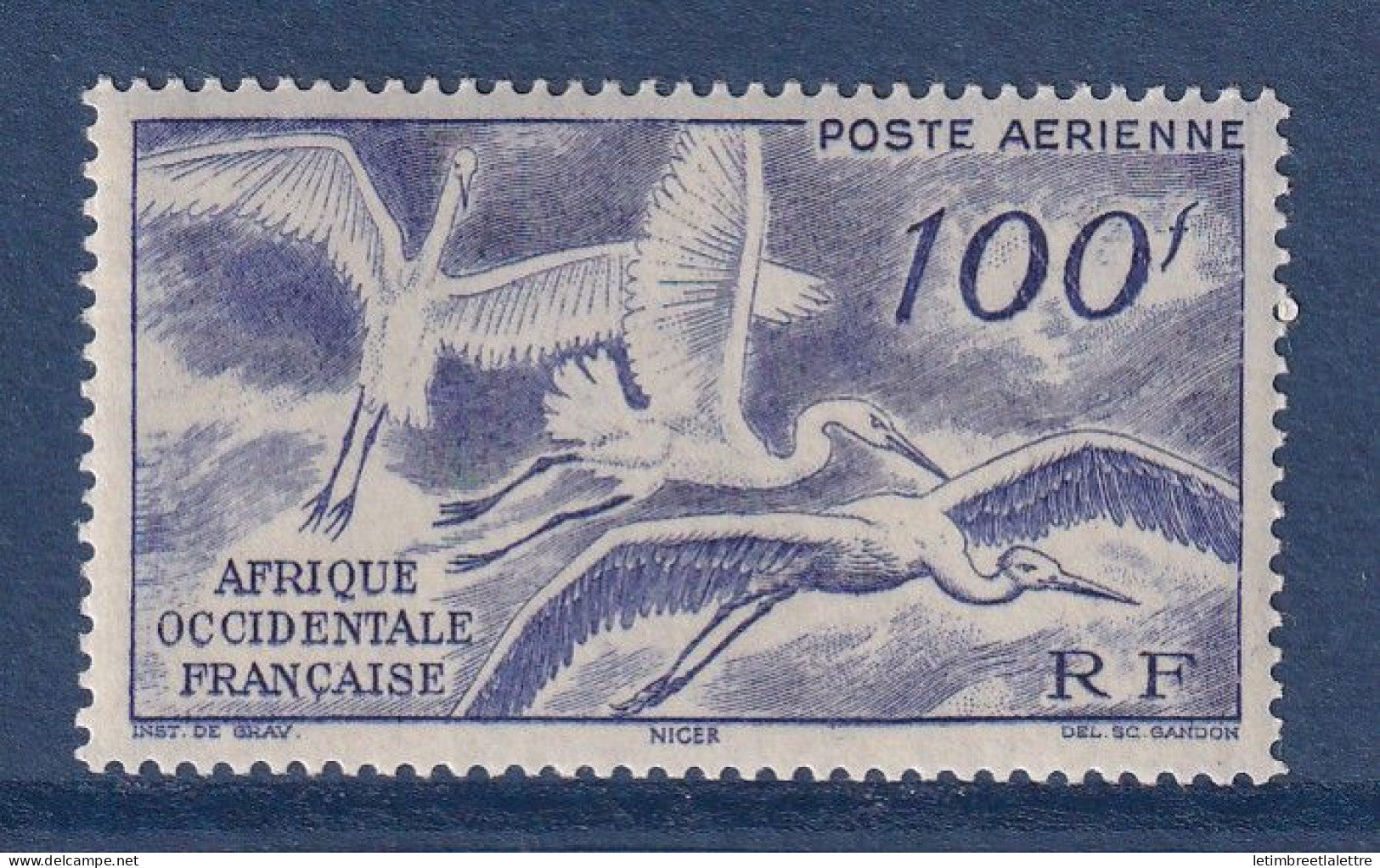 AOF - Afrique occidentale - poste aérienne - YT PA n° 13 ** - neuf sans charnière - 1947