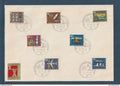 Allemagne Fédérale - YT n° 340 à 345 et 335 oblitéré - Oblitération temporaire - 1965