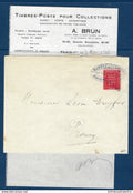 France - Guerre - chambre de commerce - YT n° 1 Sur lettre de Septembre 1914 - Superbe Signé