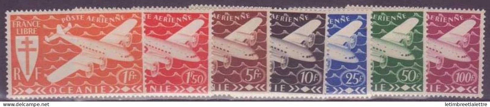 Océanie - Poste Aérienne - YT n° 7 à 13 ** - neuf sans charnière