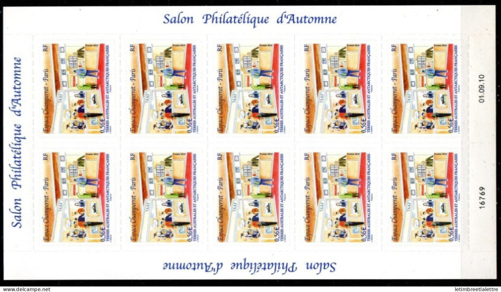 TAAF - YT feuillet n° 577 ** - neuf sans charnière - 2010