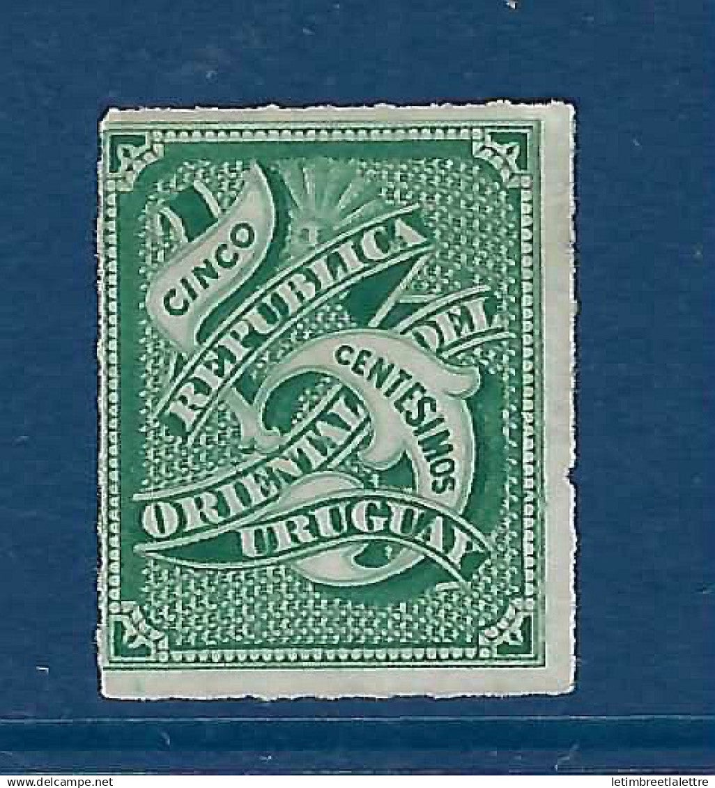 Uruguay - YT n° 40 ( * ) - Neuf sans gomme - 1877 1880