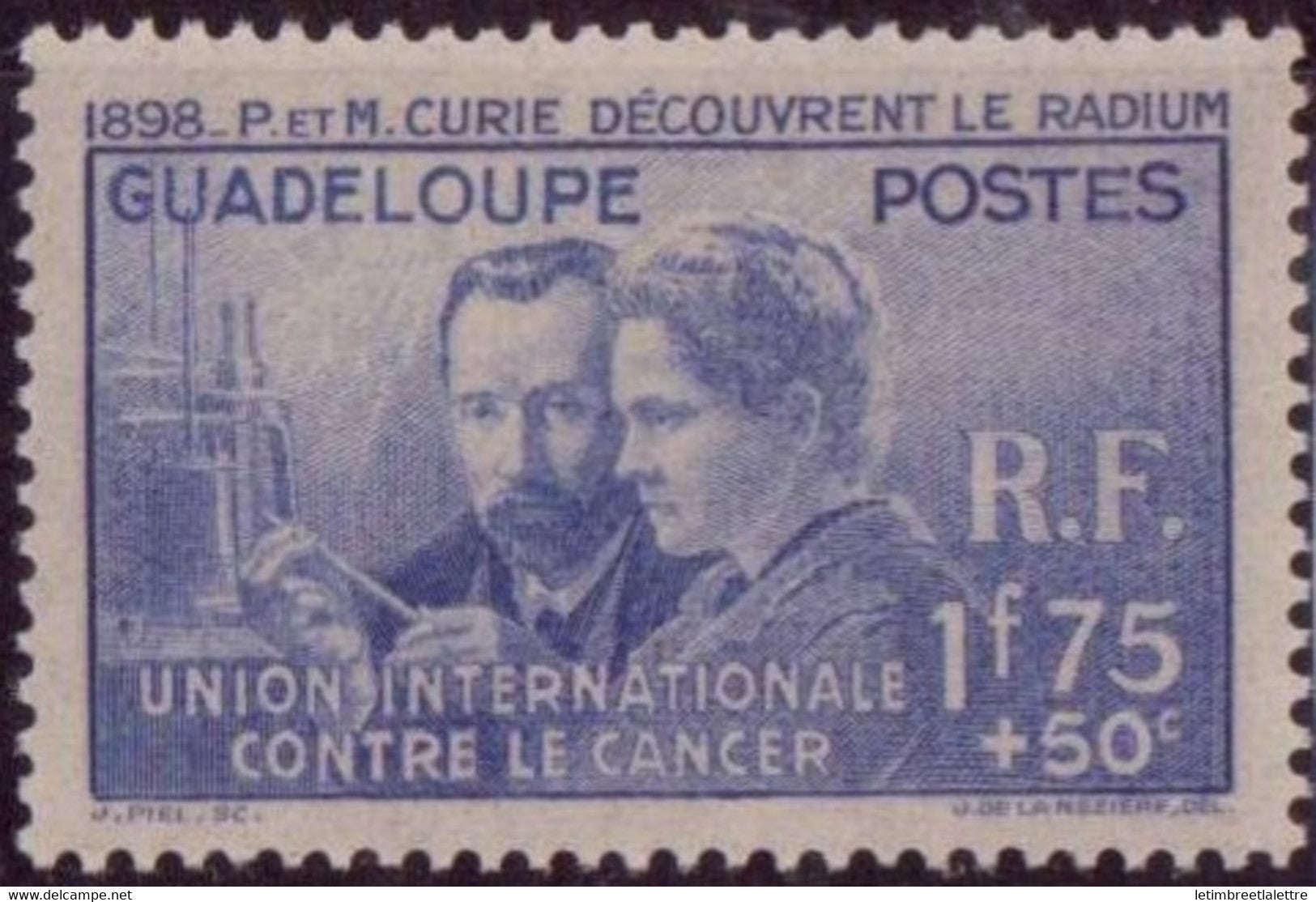 Guadeloupe - YT n° 139 * - Neuf avec charnière - 1938