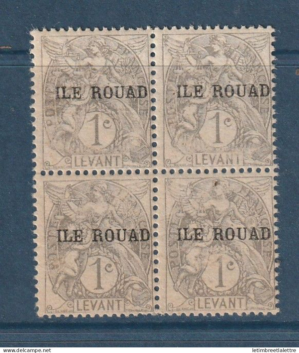 Rouad - YT n° 4 ** - Neuf sans charnière mais avec adhérence - surcharge décalée - 1916 1920