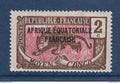 Tchad - Variété - YT n° 20 a * - Neuf avec charnière - sans Tchad - 1924