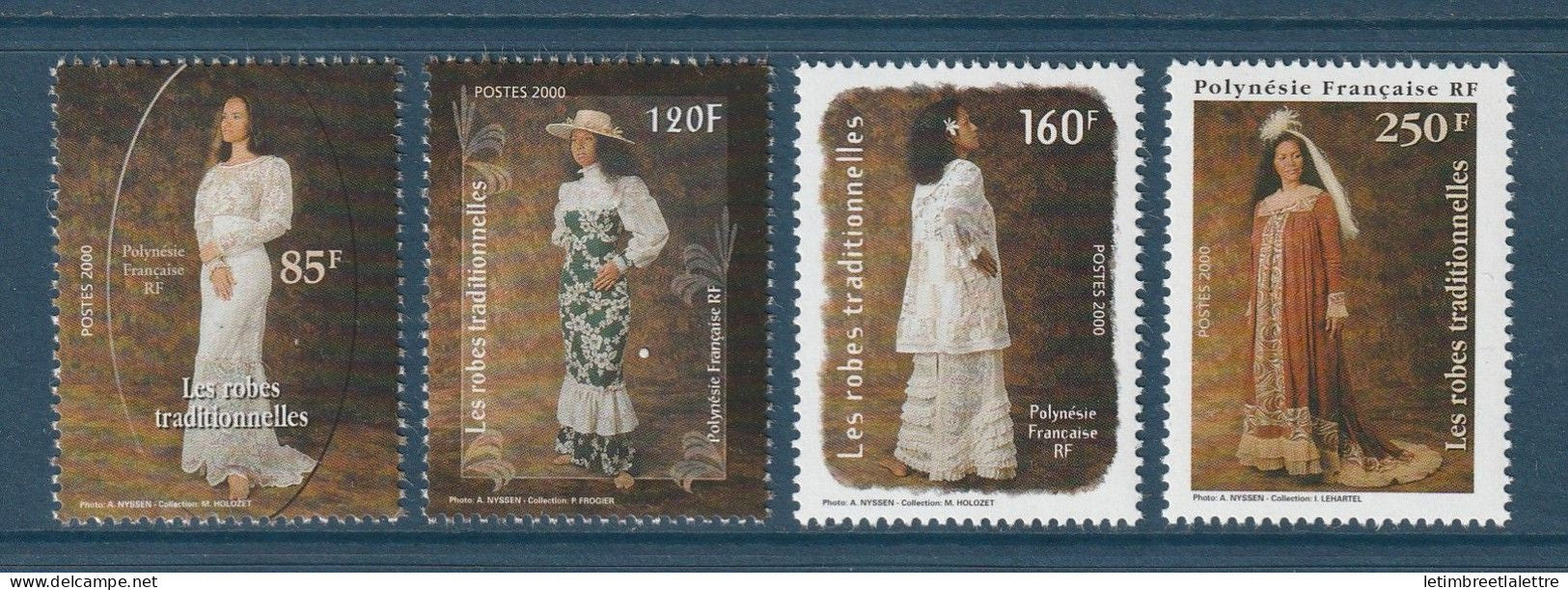 Polynésie Française - YT n° 619 à 622 ** - Neuf sans charnière - 2000