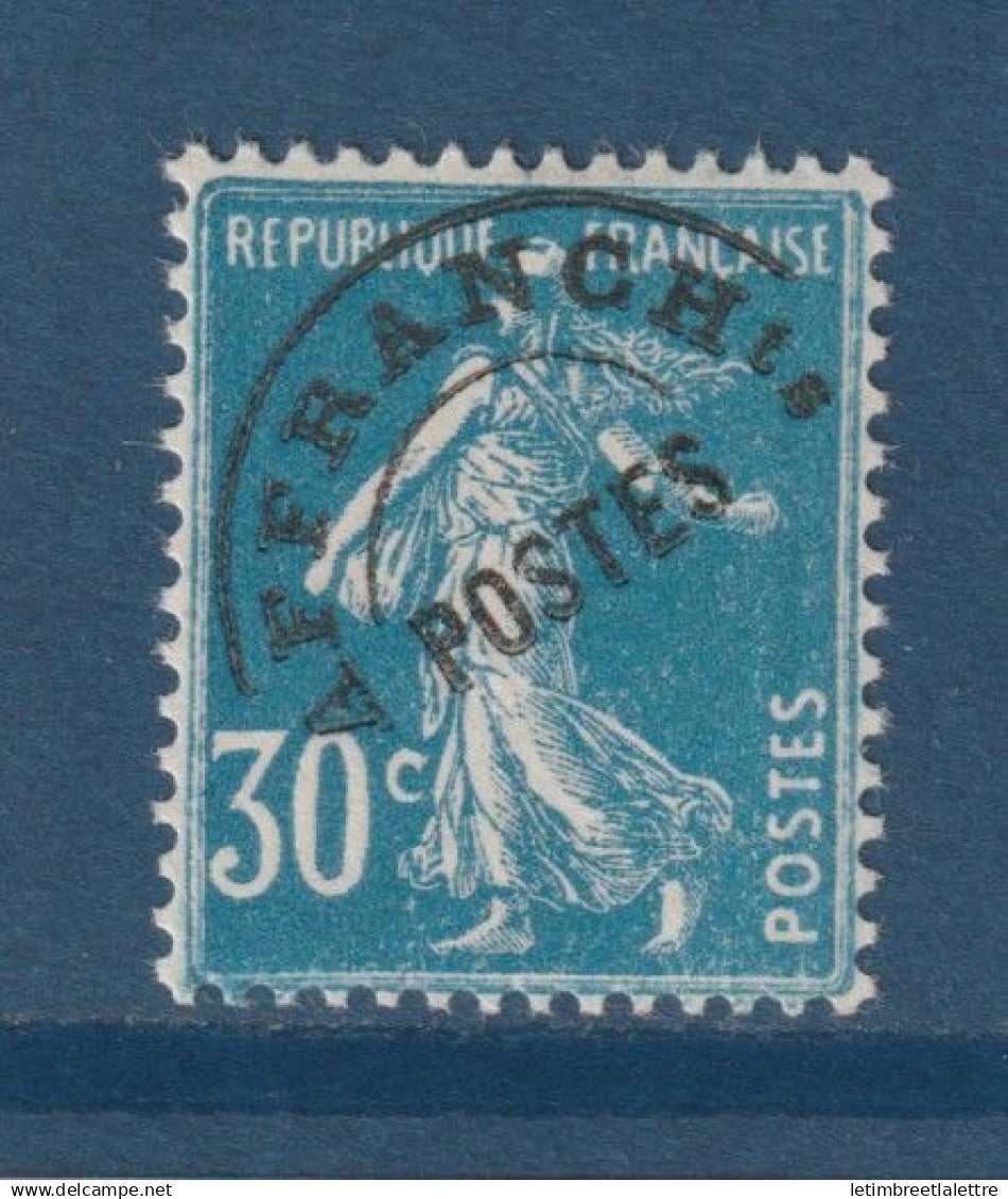 France - préoblitérés - YT n° 60 **  - neuf sans charnière - visible en boutique