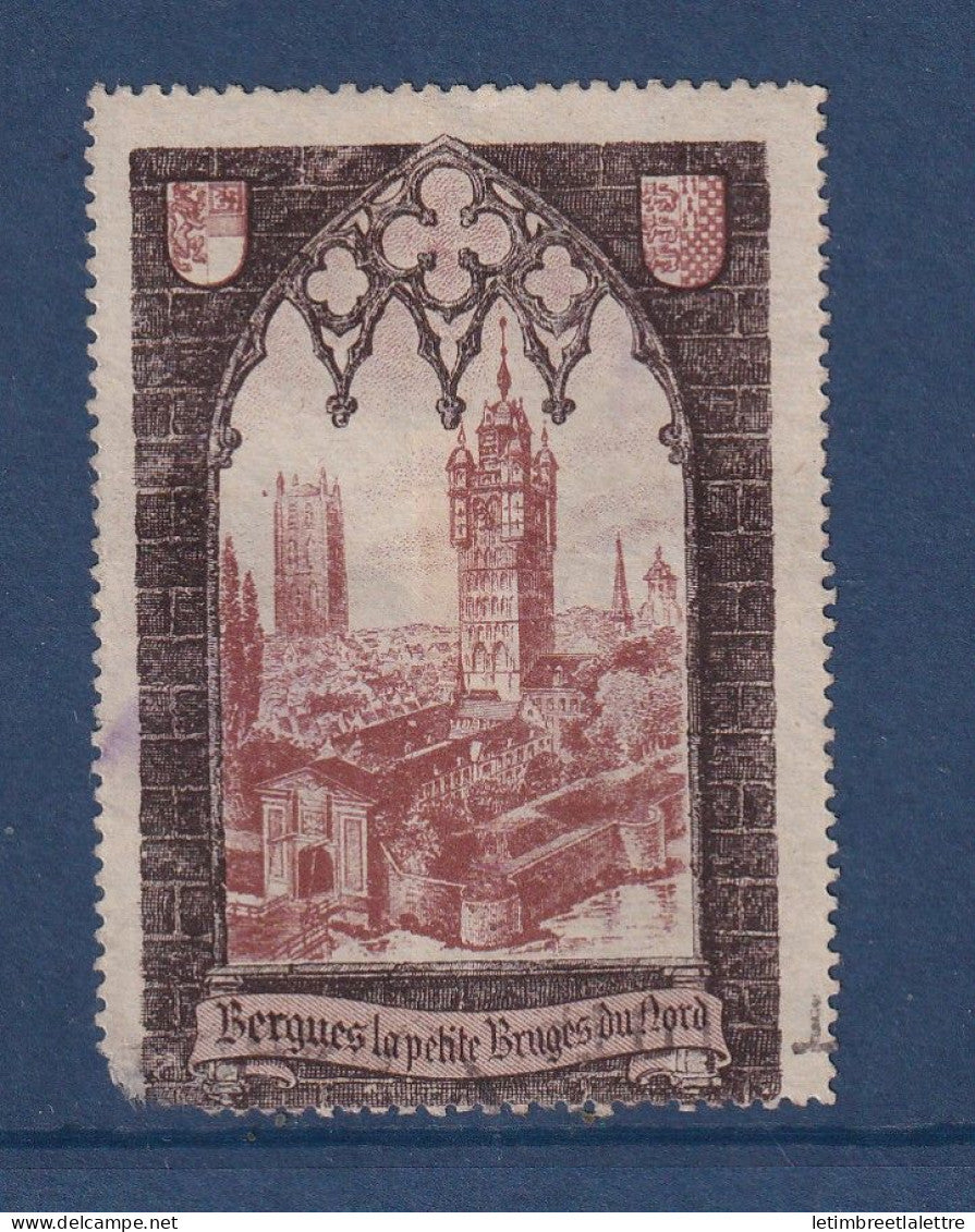 France - vignette - errinophilie - Bergues la petite Bruges du Nord - tourisme