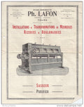 Etablissement Ph LAFON, Sasseur, purifier