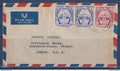 Myanmar - Birmanie - Enveloppe par avion - pour Londres - 1948