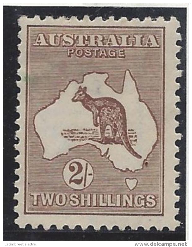 Colonie Anglaise, Australie N° 11 A * Filigrane 2