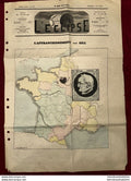 France - journal - l’éclipse - n° 232 - Timbre poste - Avril 1873