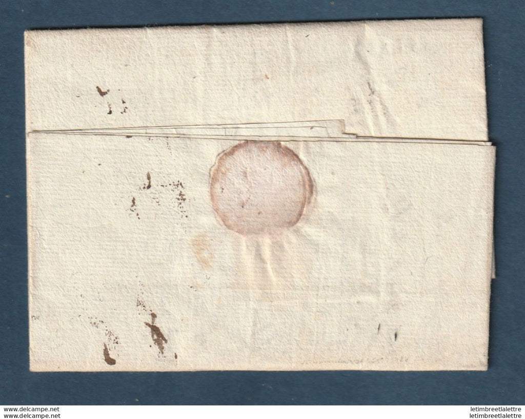France - enveloppe de Marseille pour Paris en 1788