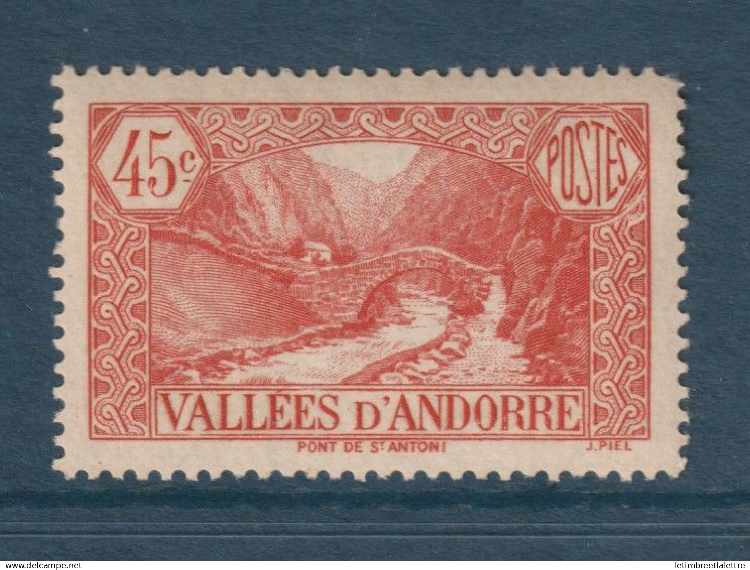 Andorre - YT n° 34 ** - Neuf sans charnière - 1932 1933