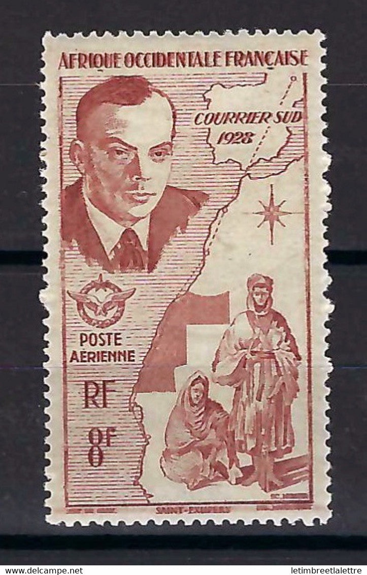 Afrique Occidentale Française - Poste aérienne - YT n° 11 * - Neuf avec charnière - 1947