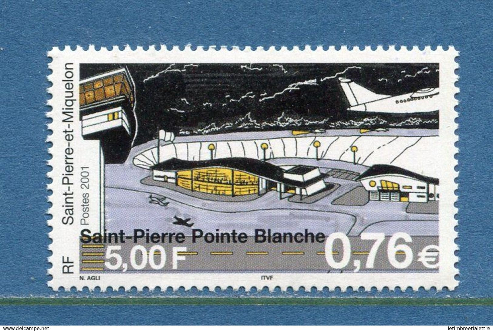 Saint Pierre et Miquelon - YT n° 753 ** - Neuf sans charnière - 2001