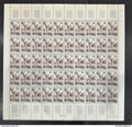 Réunion CFA - feuille - YT nº 327 ** - neuf sans charnière - 1955 1956
