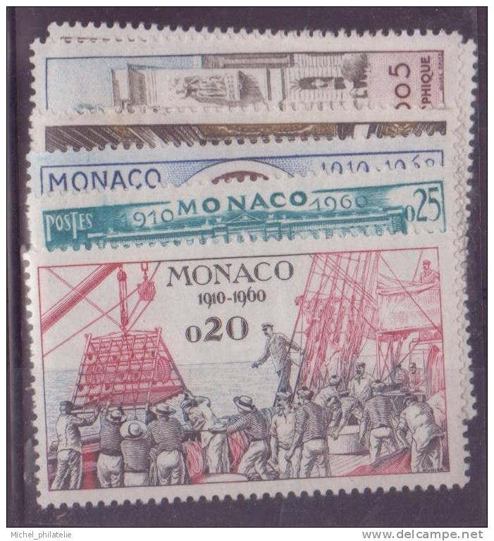 MONACO N° 526/531* NEUF AVEC CHARNIERE