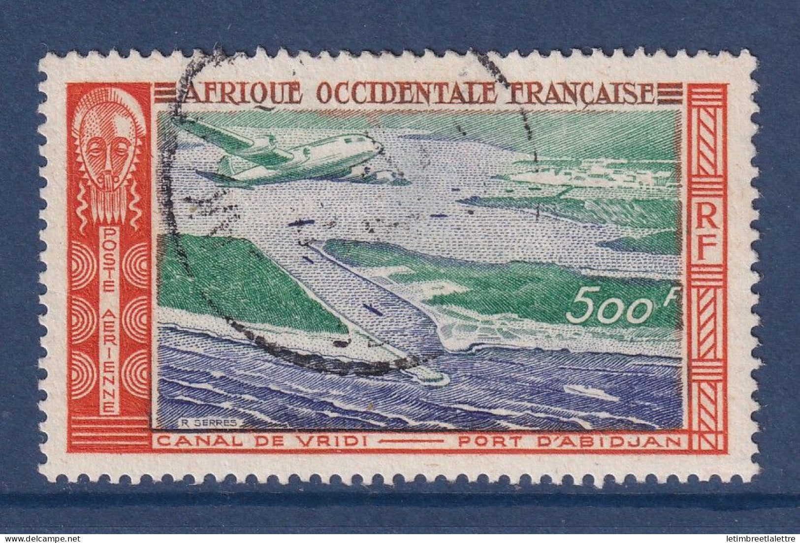 AOF - poste aérienne - YT n° 16 - Oblitéré - 1951