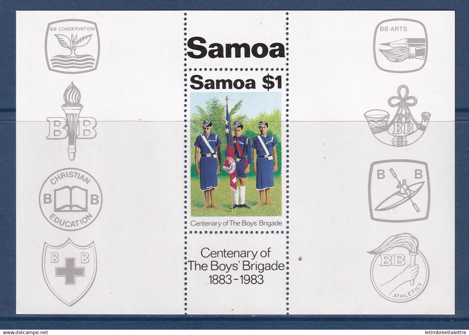 Samoa - YT Bloc n° 31 ** - Neuf sans charnière - 1983