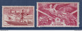 AEF - Poste aérienne - YT n° 42 et 43 ** - Neuf sans charnière - 1944 1946