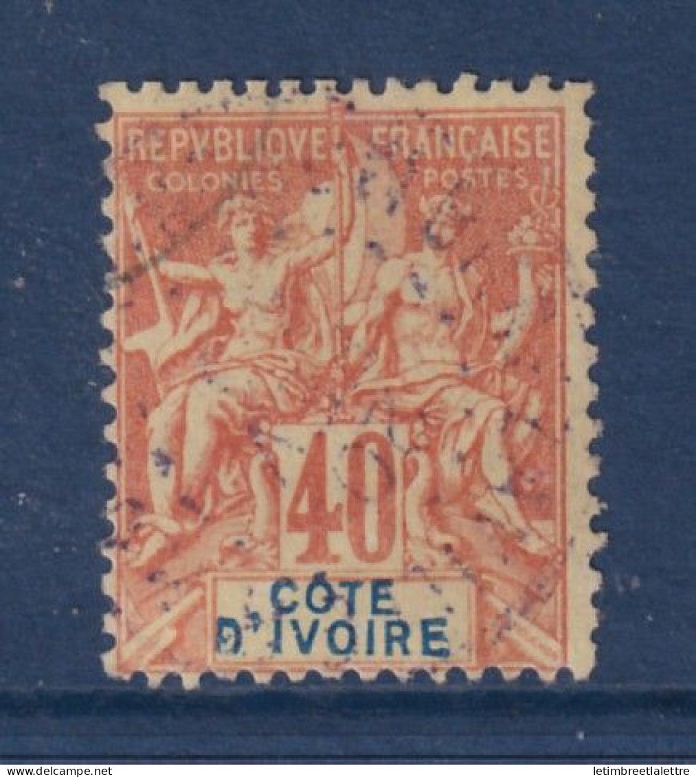Côte d'Ivoire - YT n° 10 - Oblitéré - 1892 1899