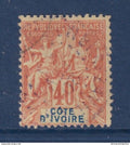 Côte d'Ivoire - YT n° 10 - Oblitéré - 1892 1899
