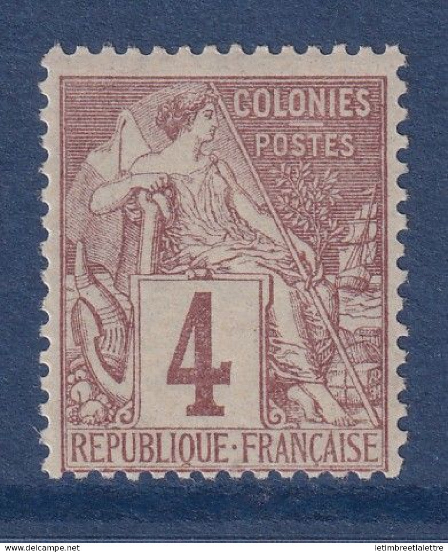 Colonies Générales - YT n° 48 * - Neuf avec charnière - 1881