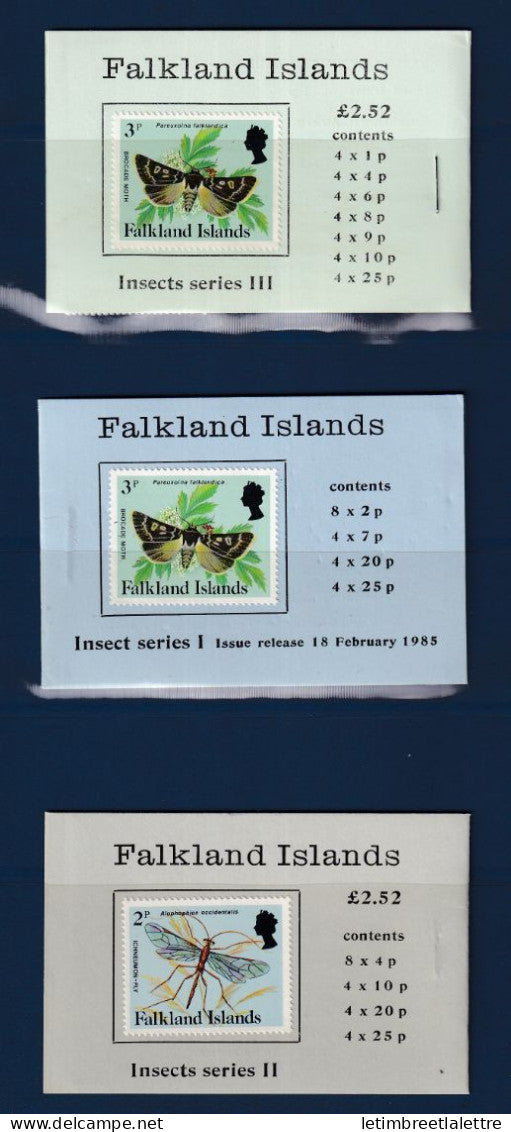 Falkland - Carnet - YT n° c 403 , c 404 et c 406 ** - neuf sans charnière - 1984
