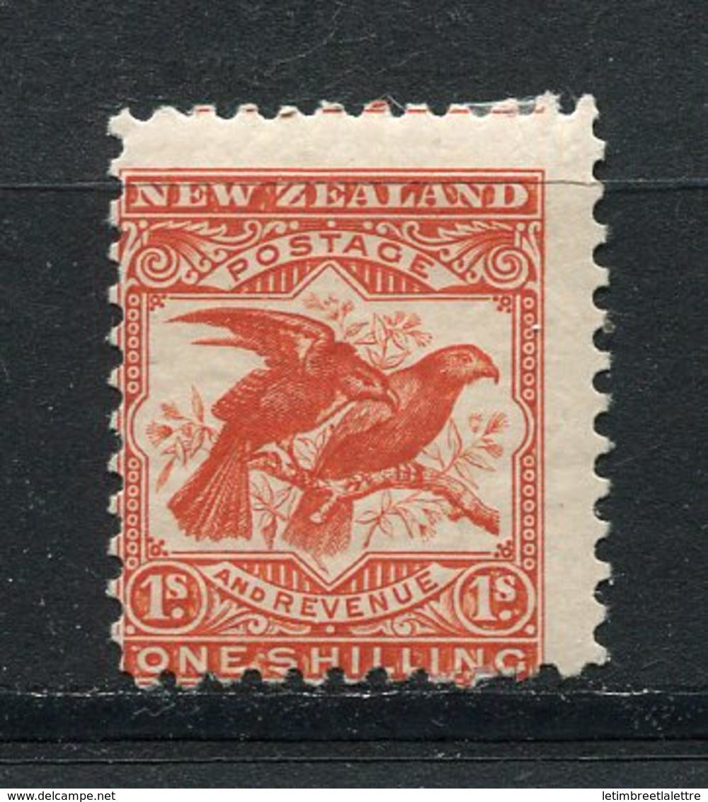 Nouvelle Zélande - N° 91 * - Neuf avec charnière - thématique Oiseaux / Birds