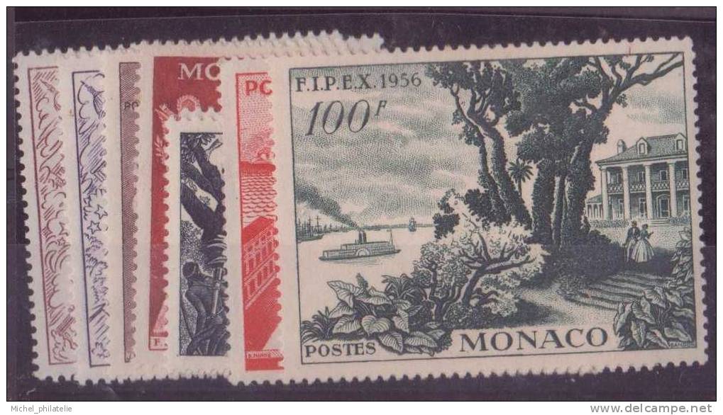 MONACO N° 444/52* NEUF AVEC CHARNIERE PORTRAITS DIVERS - PALAIS