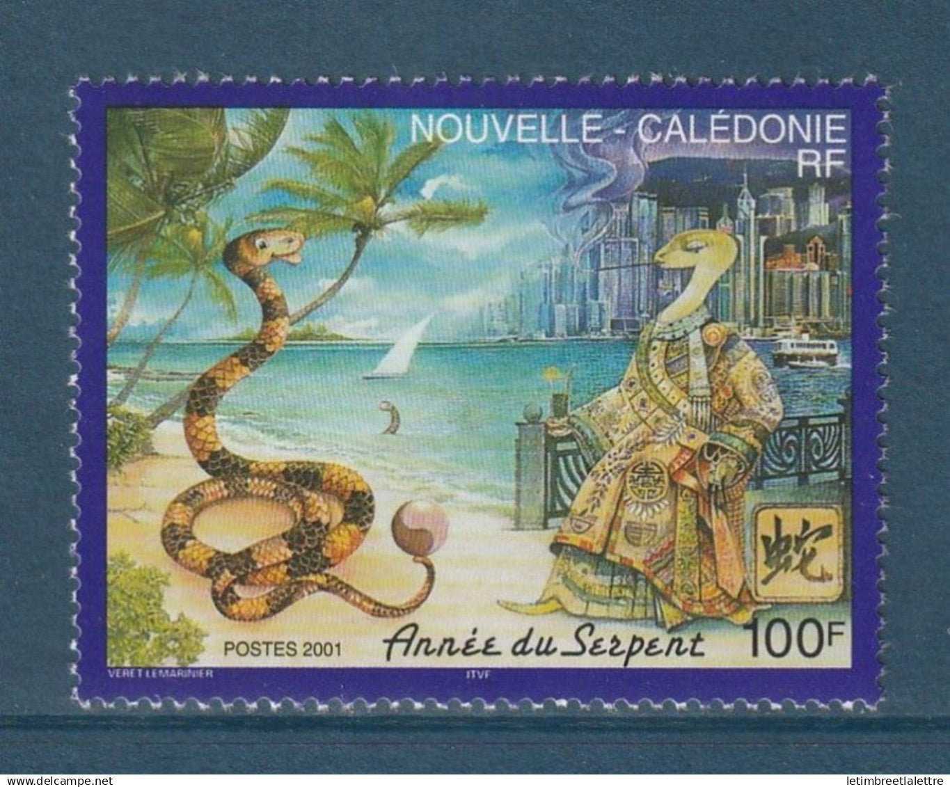 Nouvelle Calédonie - YT n° 838 ** - Neuf sans charnière - 2001