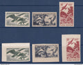 Guyane - Non dentelé - YT N° 35 à 37 et 35 a à 37 a ** - neuf sans charnière - oiseaux - 1947